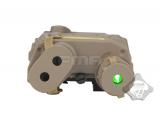 FMA PEQ 15 Battery Case + Green Laser DE TB544